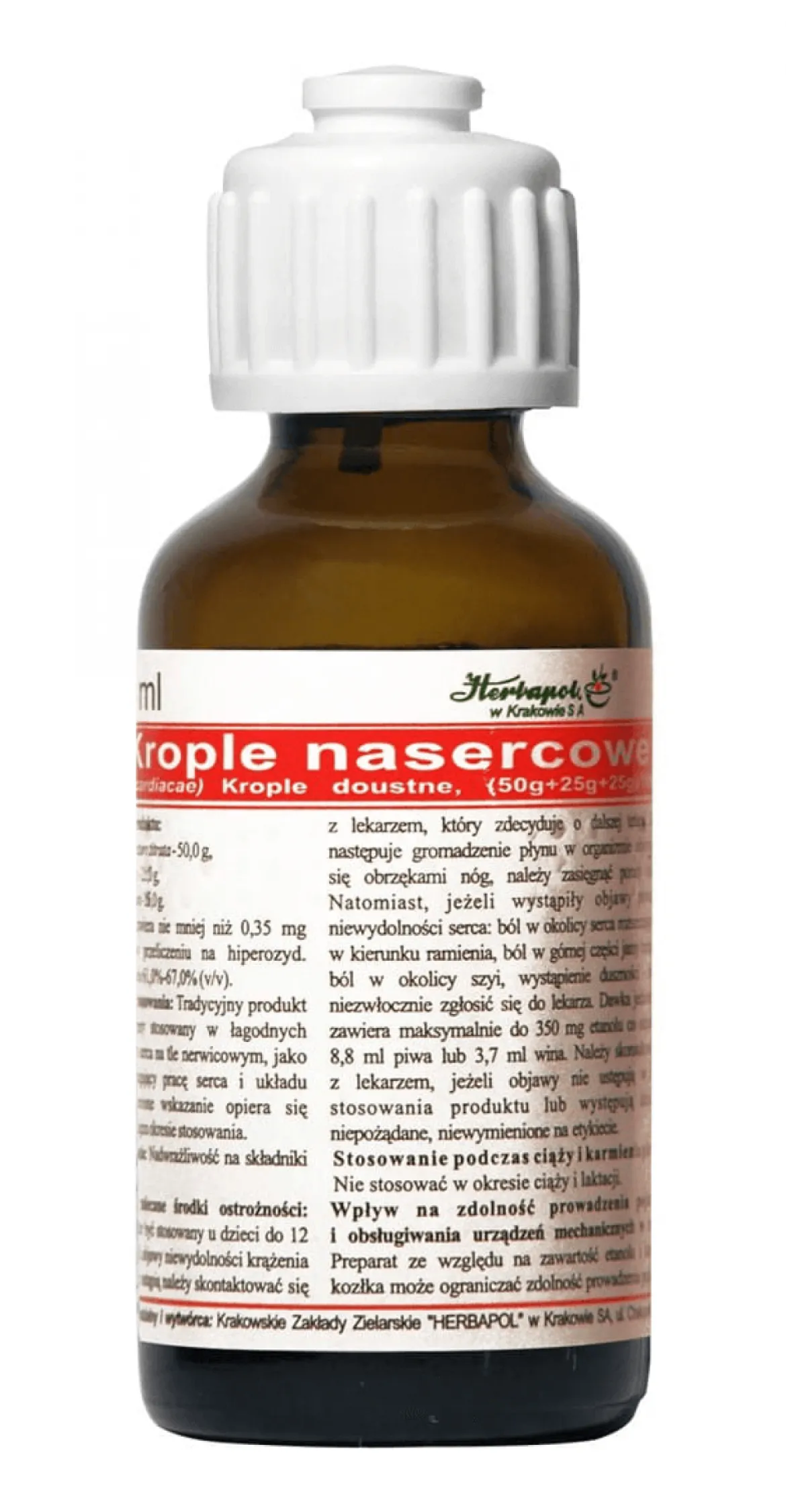 Krople nasercowe 35ml Herbapol