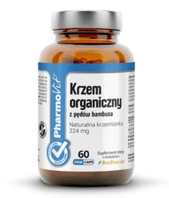 Krzemm organiczny z pędów bambusa 60kaps Pharmovit