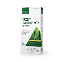 Krzem Organiczny z Bambusa 60 kaps. Medica Herbs