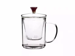 Kubek szklany z zaparzaczem 400ml