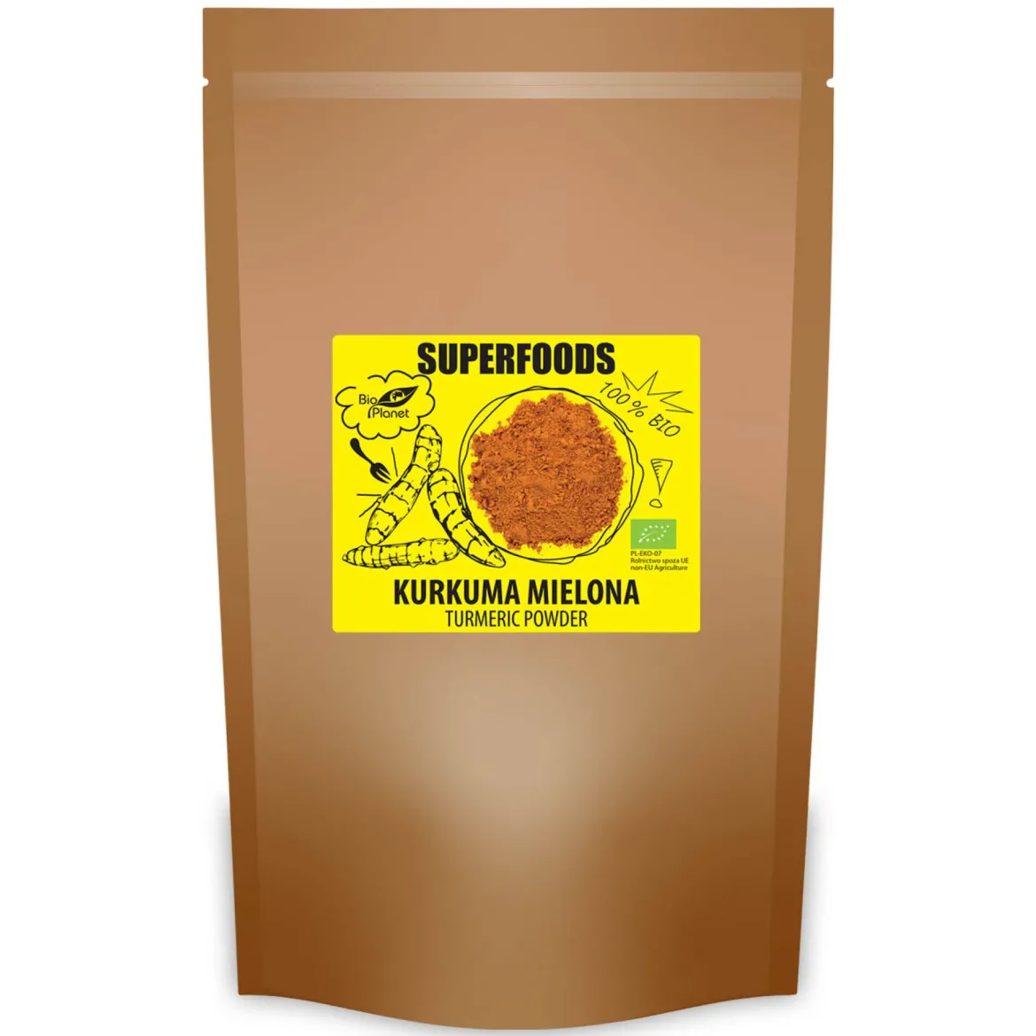 Kurkuma mielona BIO 500g Bio Planet