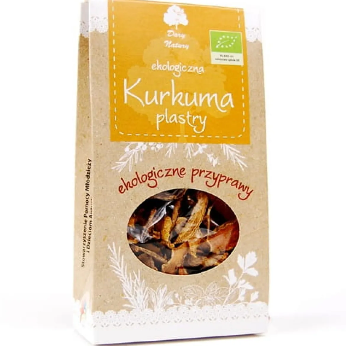 Kurkuma Plastry EKO 30g Dary Natury