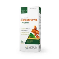 Kurkumina 98 + Piperyna 60 kaps. Medica Herbs