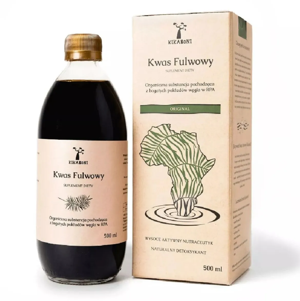 Kwas fulwowy 500ml Kikaboni