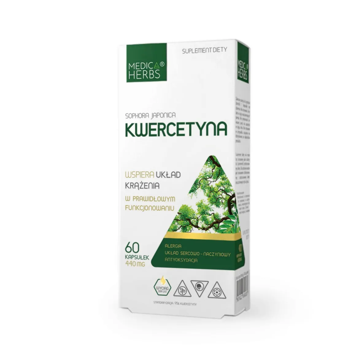 Kwercetyna 60 kaps. Medica Herbs