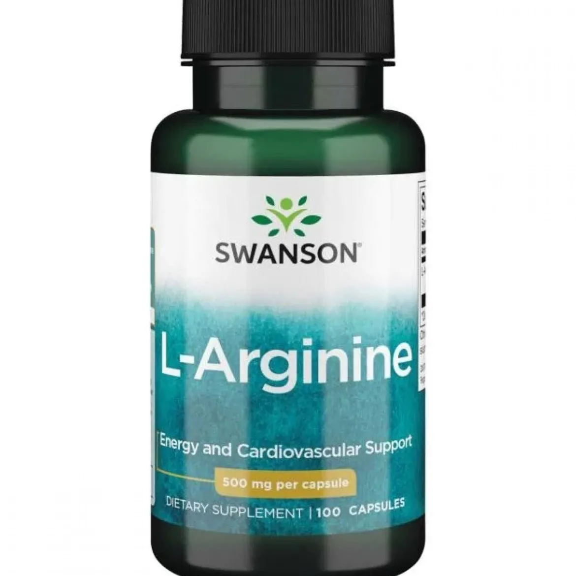 L-Arginina 500mg 100kaps Swanson