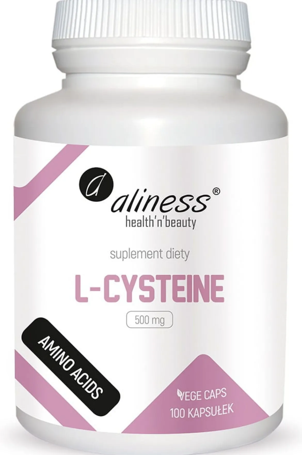 L-Cysteine 500 mg x 100 Vege caps. Aliness