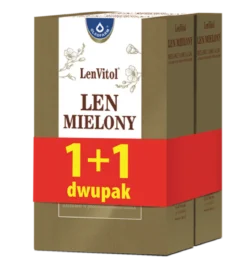 Len mielony 200g+200g Oleofarm