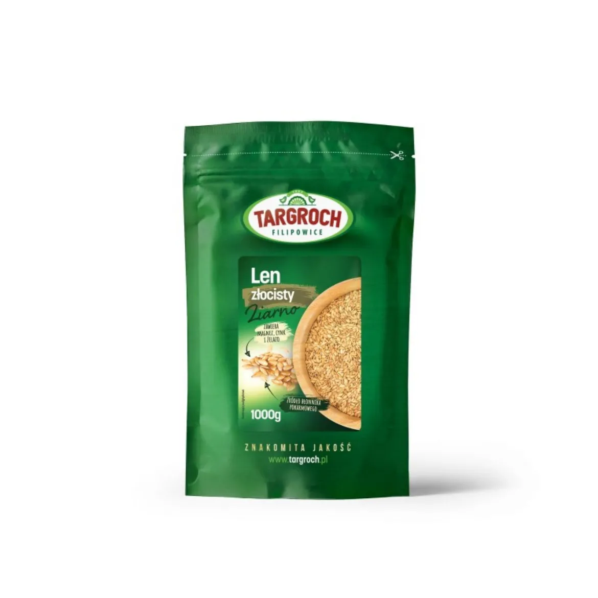 Len ziarno - złoty 1kg Targroch