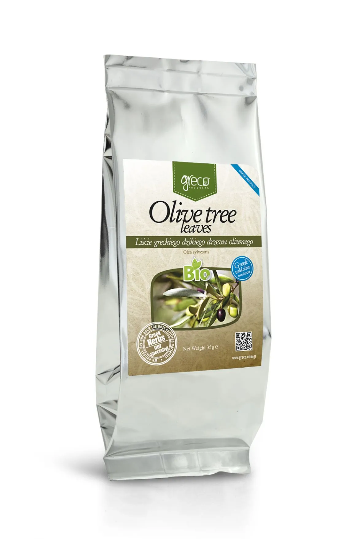 Liście Oliwne BIO 35g Greco Products