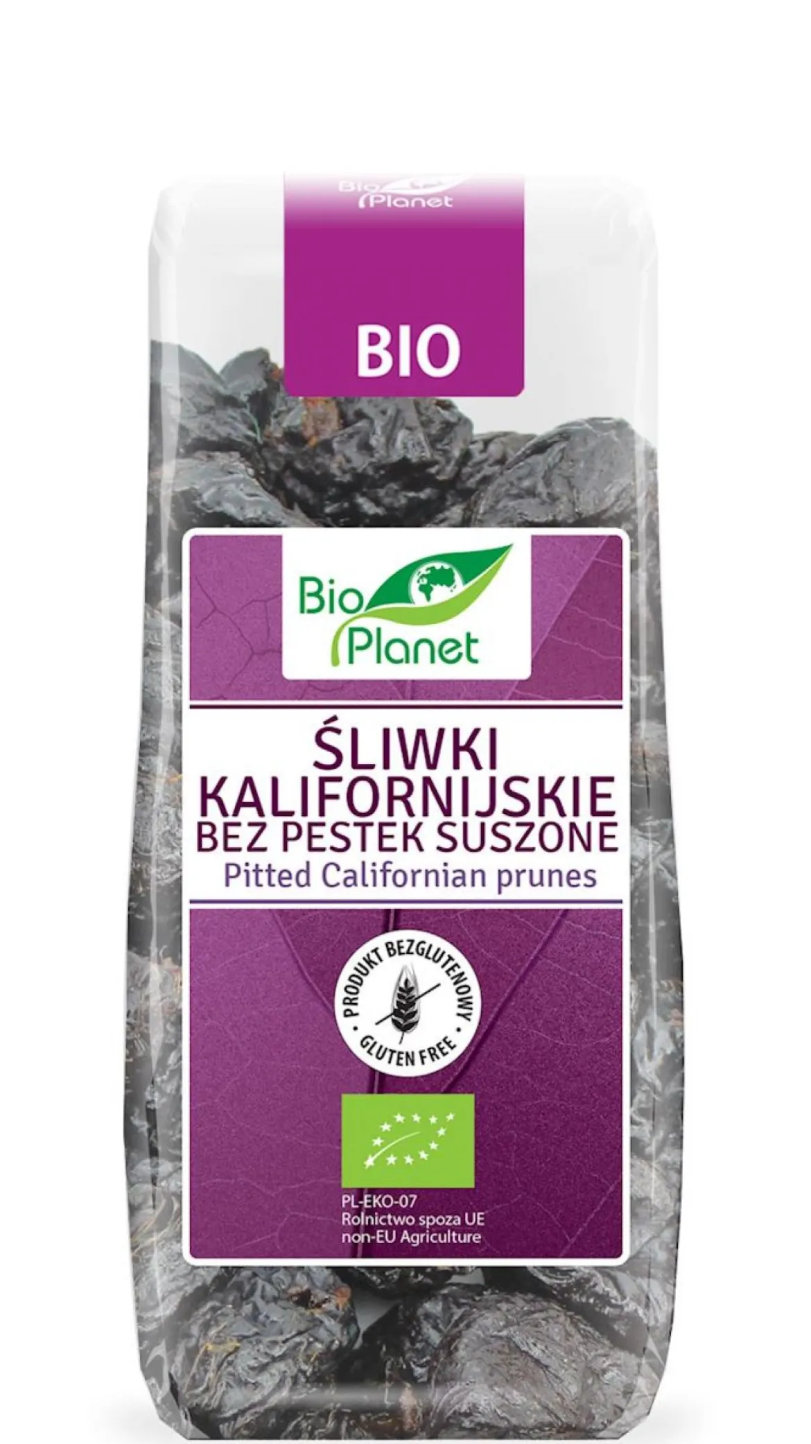 Śliwki Kalifornijskie bez pestek BIO 200g Bio Planet