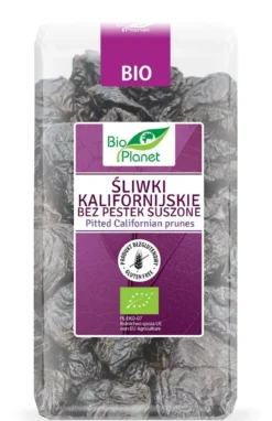 Śliwki Kalifornijskie bez pestek BIO 400g Bio Planet