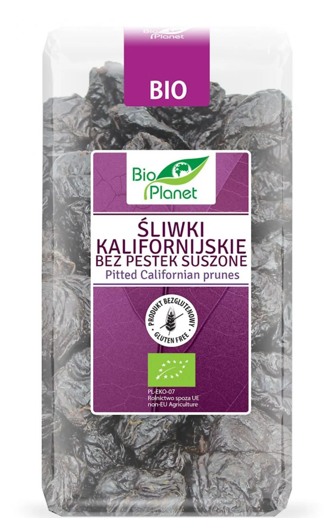 Śliwki Kalifornijskie bez pestek BIO 400g Bio Planet