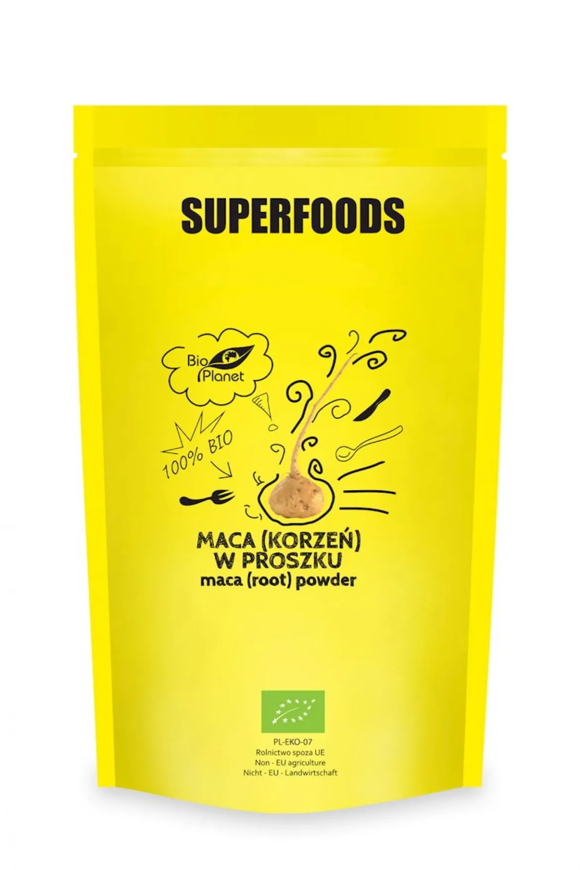 Maca korzeń w proszku BIO 750g Bio Planet
