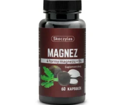 Magnez 4 formy - czarna rzepa 60 kapsułek Skoczylas