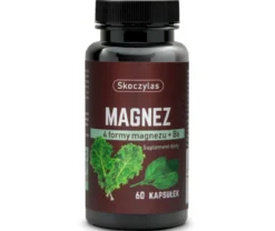 Magnez 4 formy - szpinak, jarmuż 60 kapsułek Skoczylas