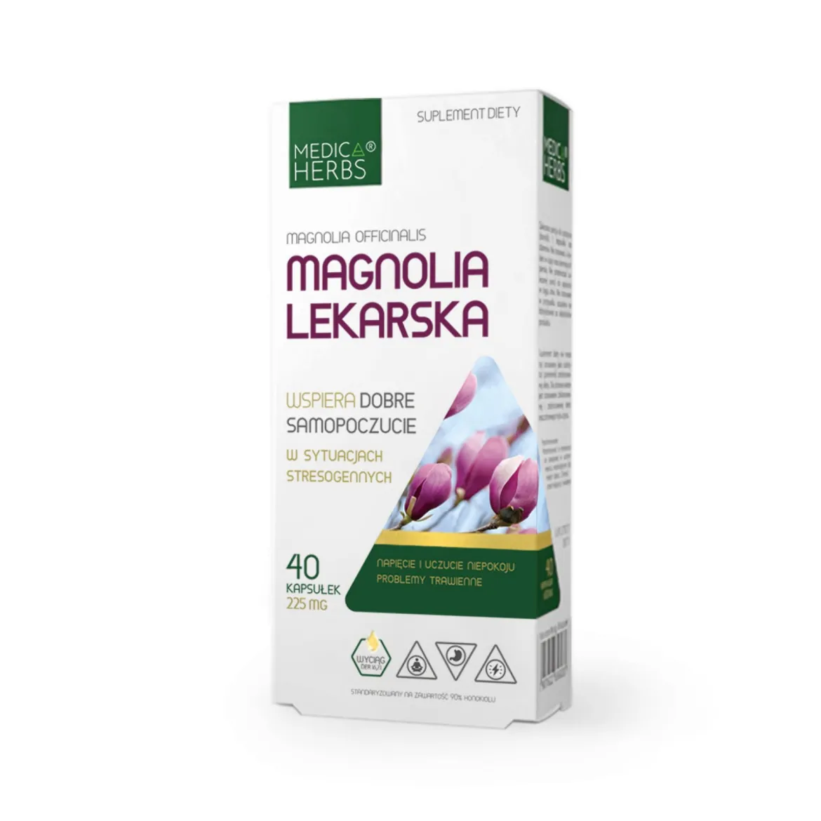 Magnolia Lekarska 40 kaps. Medica Herbs