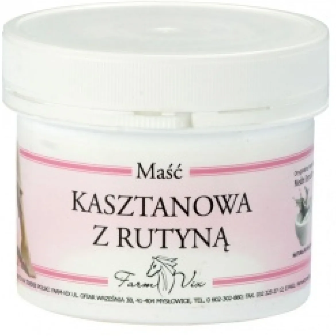 Maść kasztanowa z rutyną 150ml Farm-Vix