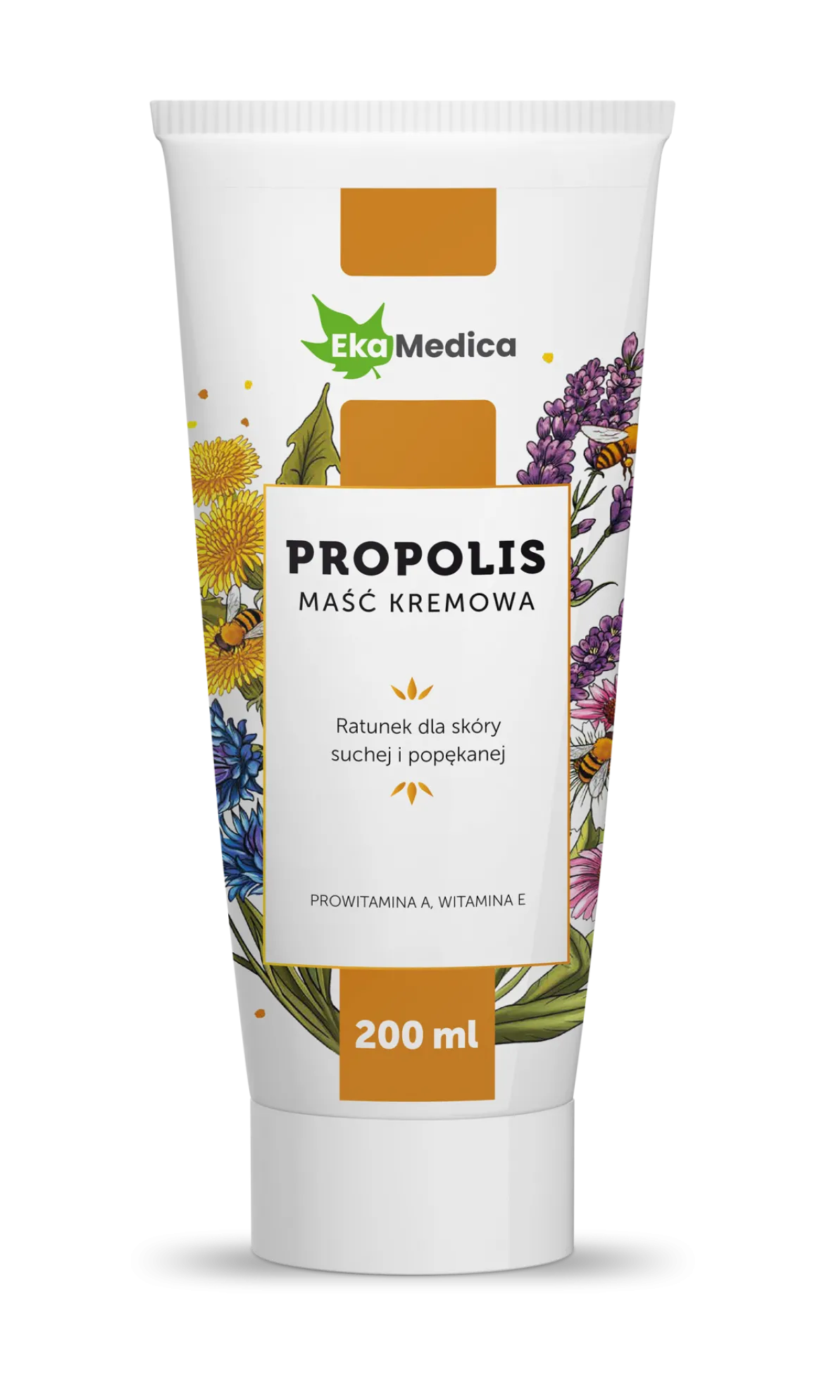 Maść kremowa Propolis 200ml EkaMedica