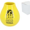Matero Ceramiczne Żółte 350ml