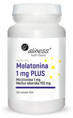 Melatonina 1mg PLUS 100 tabl Aliness