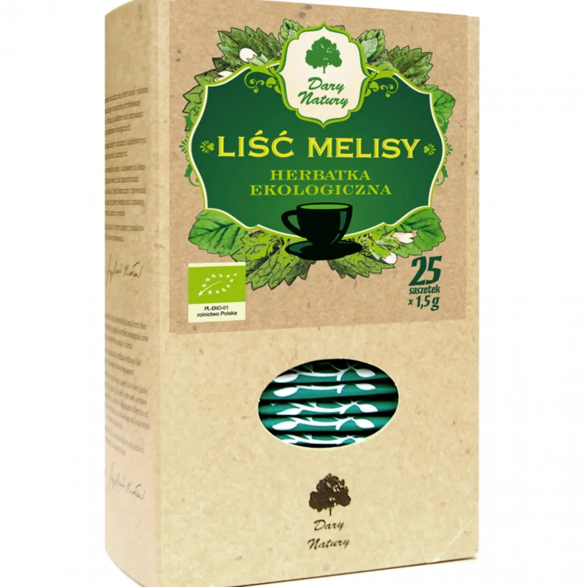 Melisa liść EKO 25x1,5g Dary Natury