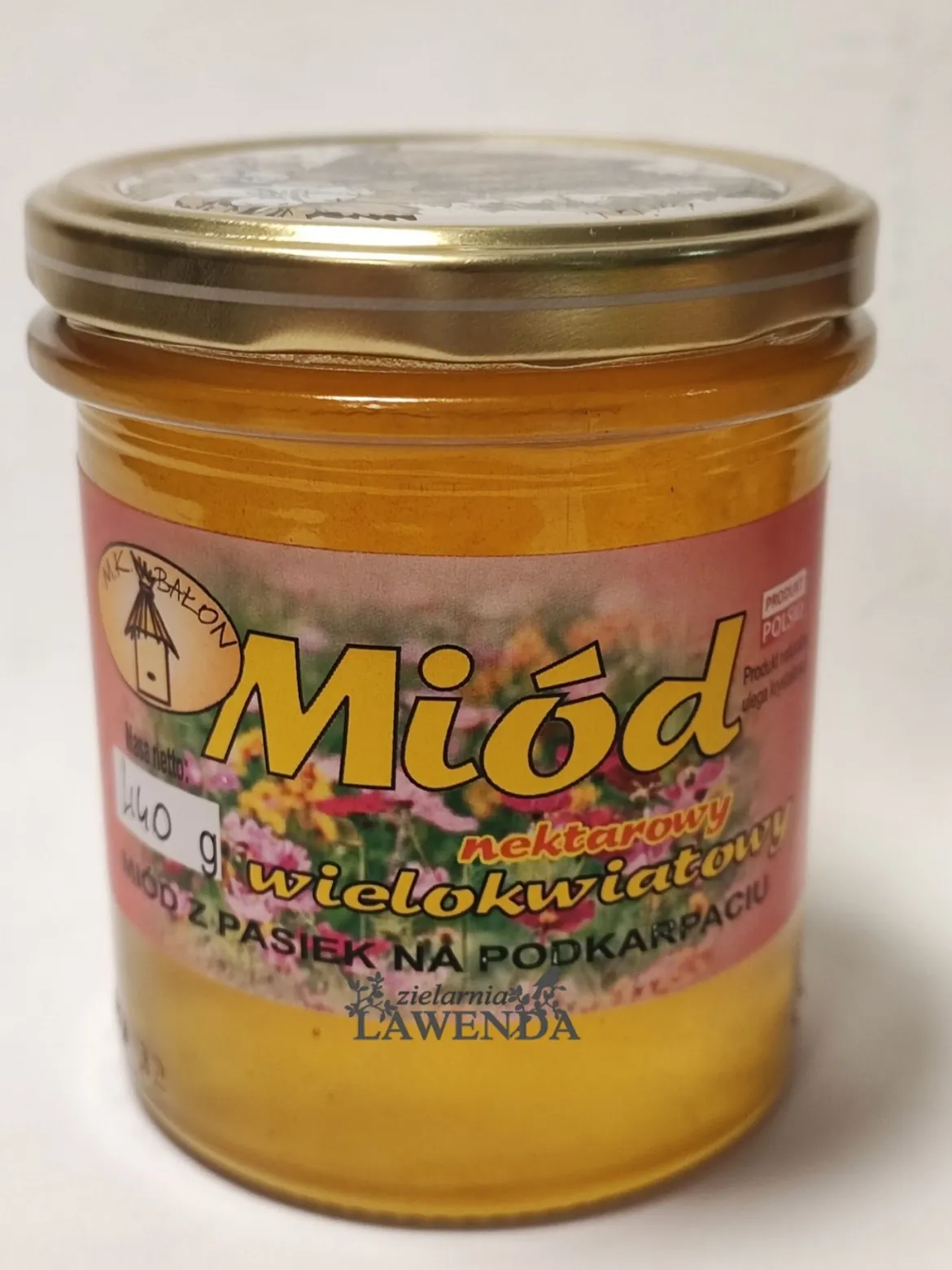 Miód Wielokwiatowy 440g Bałon
