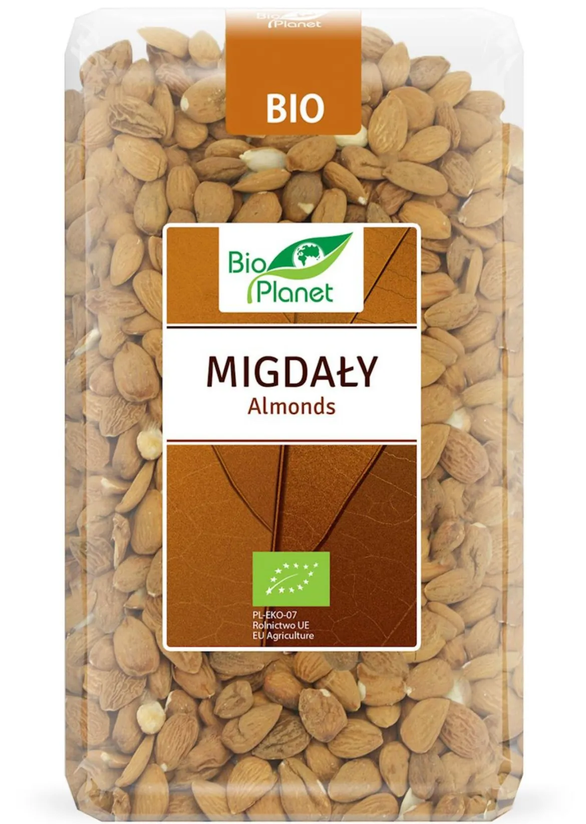 Migdały BIO 1kg Bio Planet