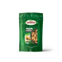 Migdały naturalne ciemne 500g Targroch