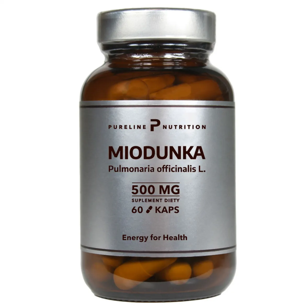 Miodunka 500mg 60 kaps Pureline Nutrition