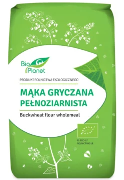 Mąka Gryczana Pełnoziarnista BIO 500g Bio Planet