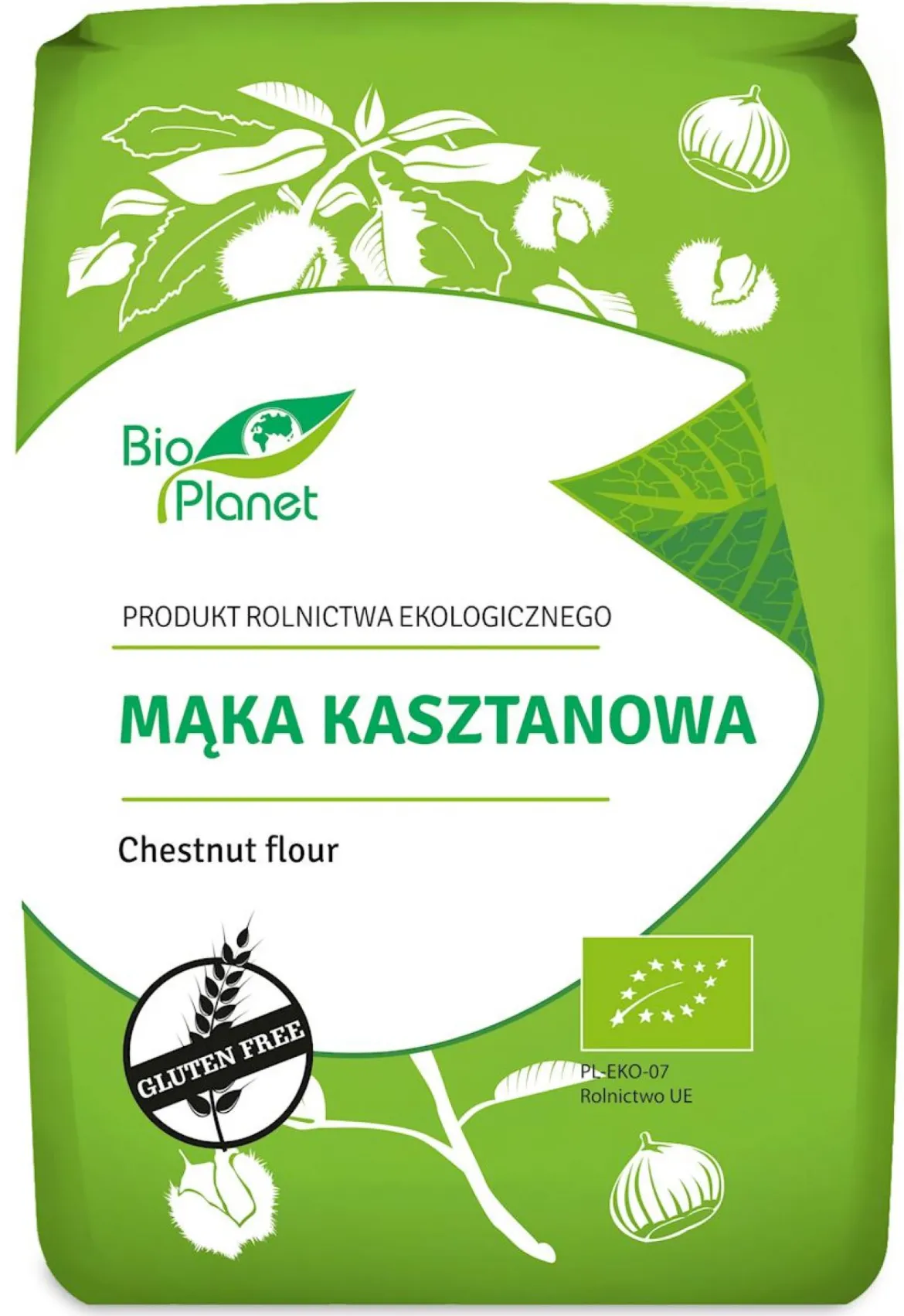 Mąka Kasztanowa Bezglutenowa BIO 400g Bio Planet