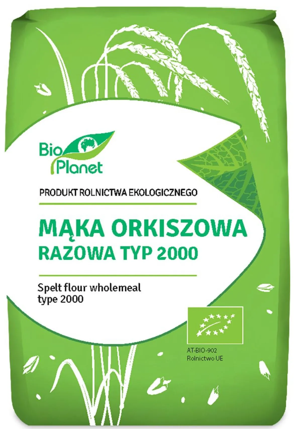 Mąka Orkiszowa Razowa typ 2000 BIO 1kg Bio Planet