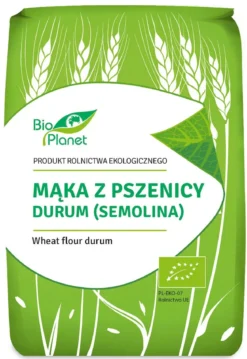 Mąka z pszenicy durum (semolina) BIO 1kg