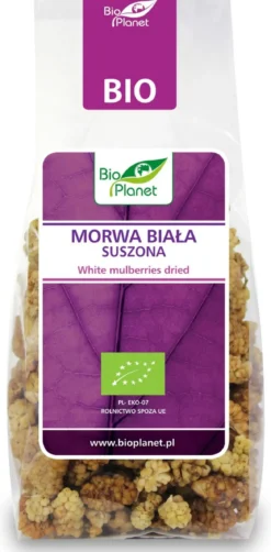 Morwa Biała suszona BIO 100g Bio Planet