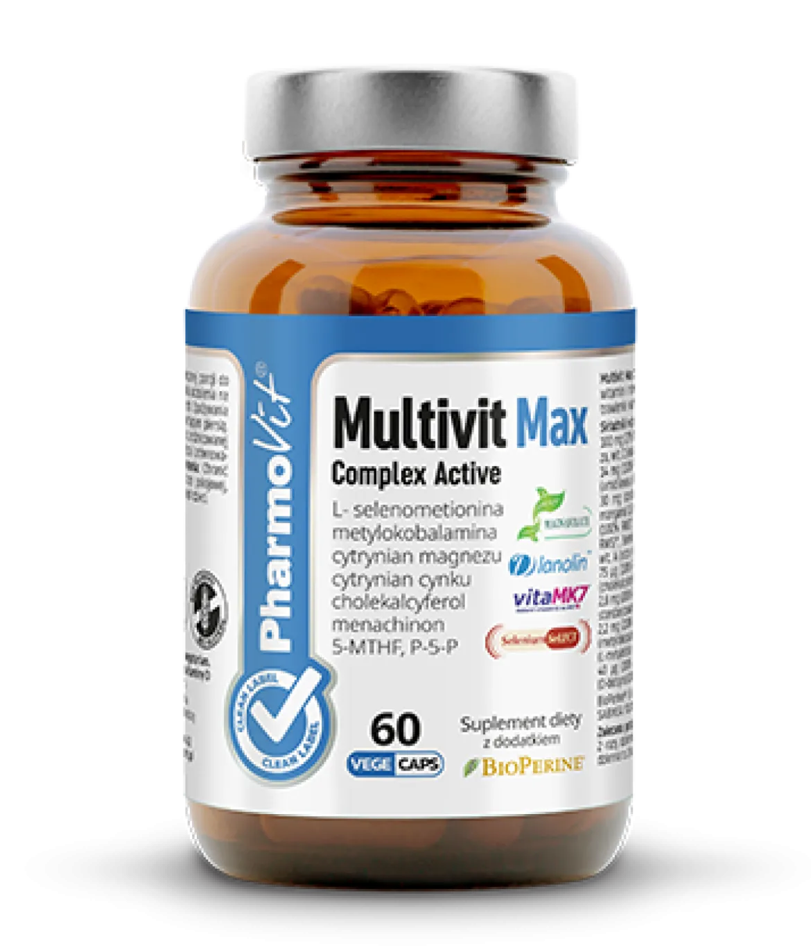 Multivit Max Complex Active 60 kaps Pharmovit