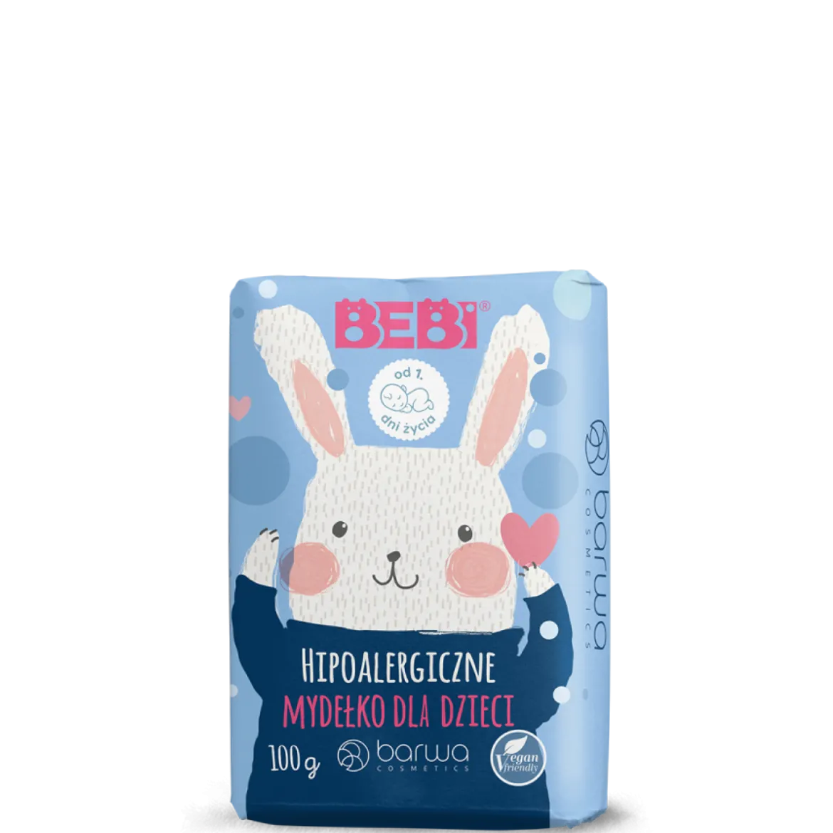 Mydełko hipoalergiczne dla dzieci Bebi 100g Barwa
