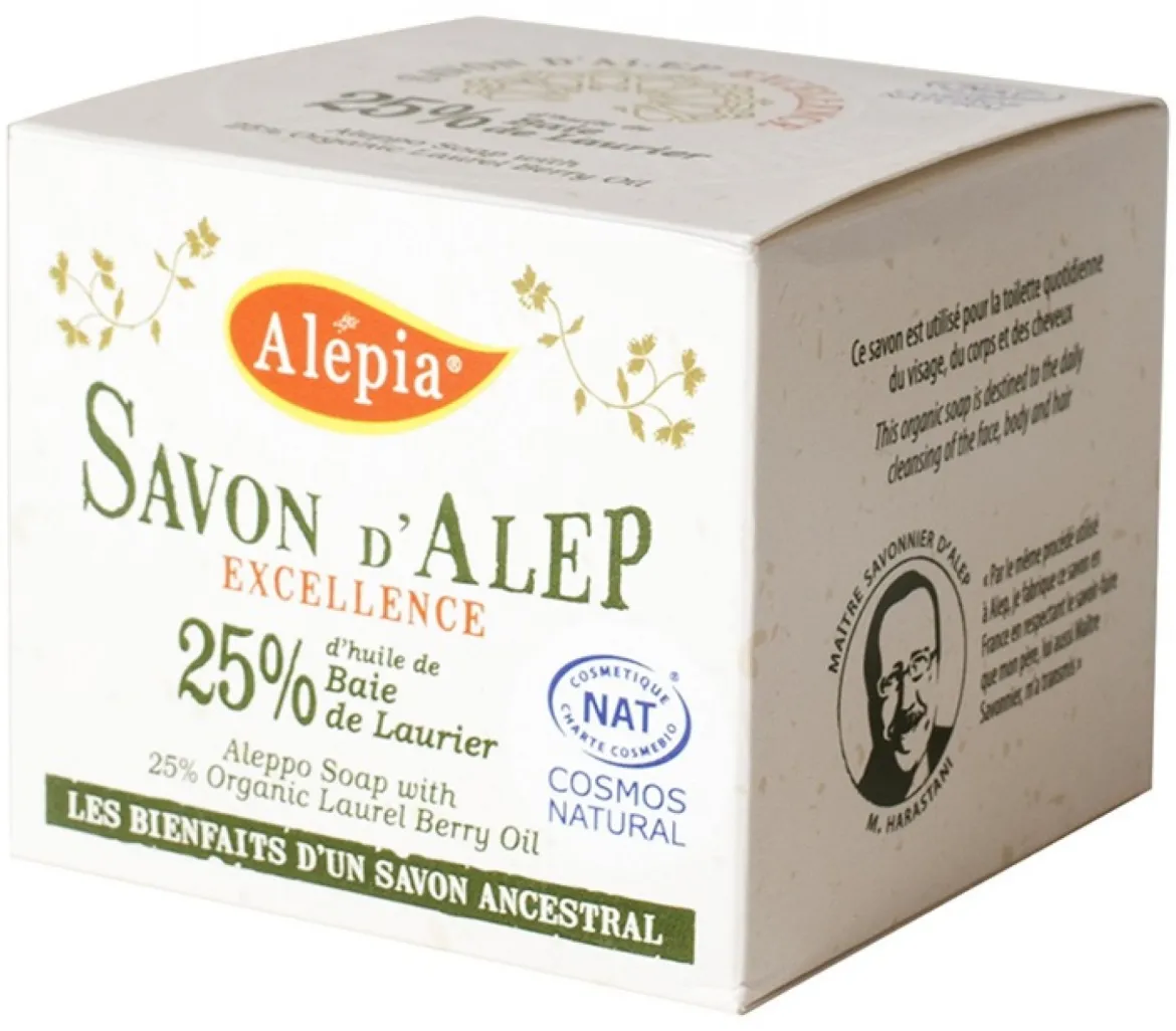 Mydło Alep Excellence 25% BIO 190g Alepia
