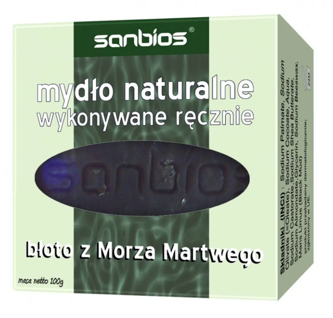 Mydło błoto z Morza Martwego 100g Sanbios