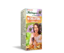 Na cholesterol 30kapsułek Herbapol