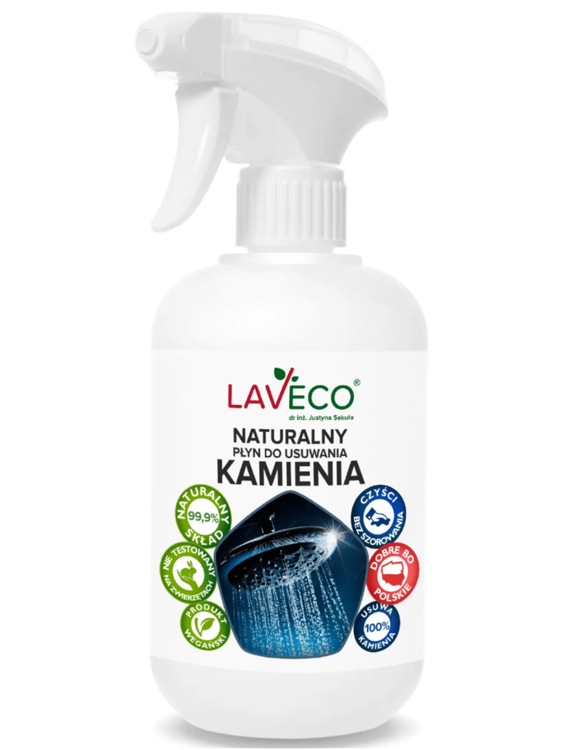 Naturalny Płyn do usuwania kamienia 500ml Laveco