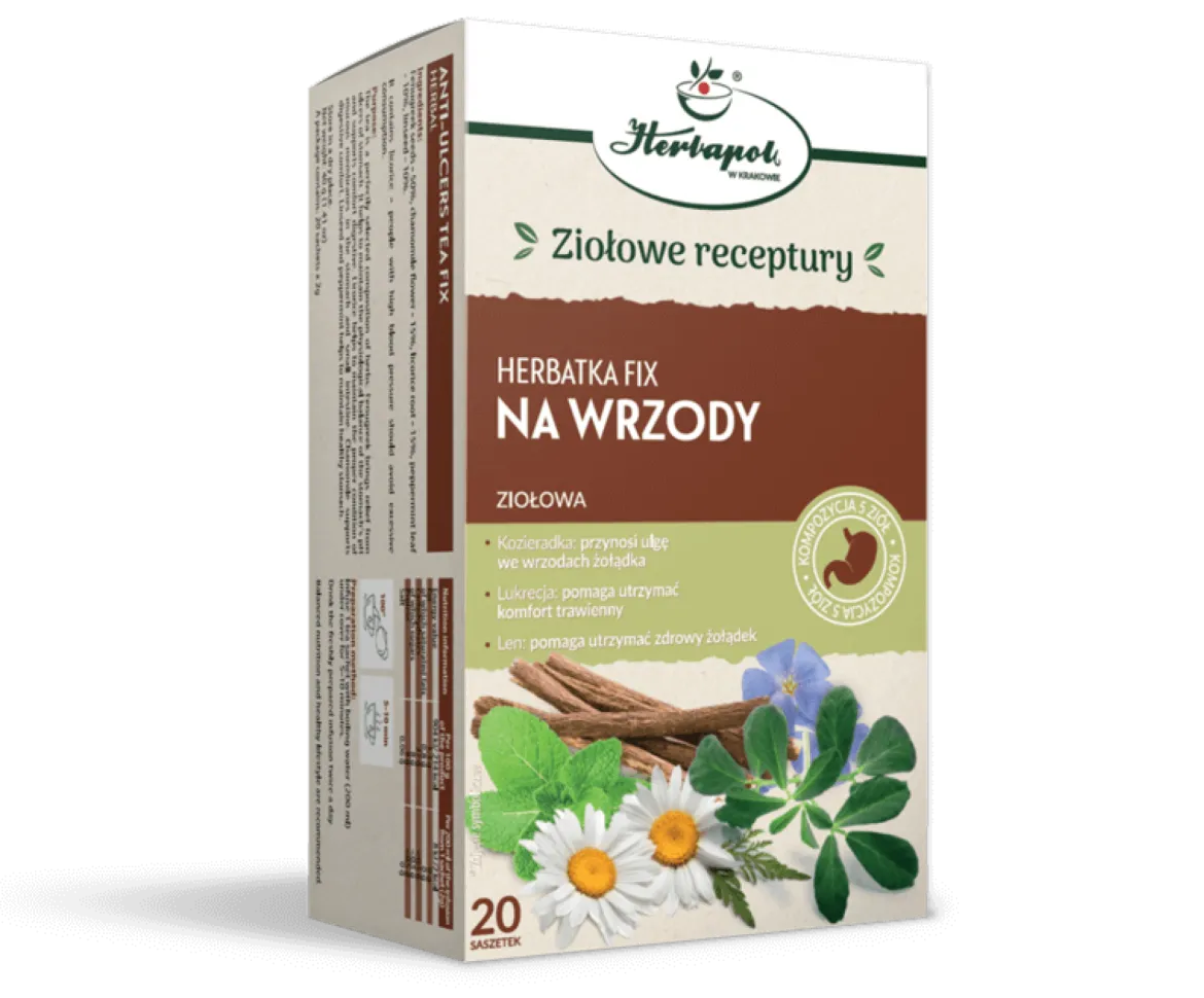 Na Wrzody 20x2g Herbapol