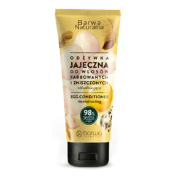 Odżywka Jajeczna do włosów farbowanych i zniszczonych Odbudowująca 200ml Barwa