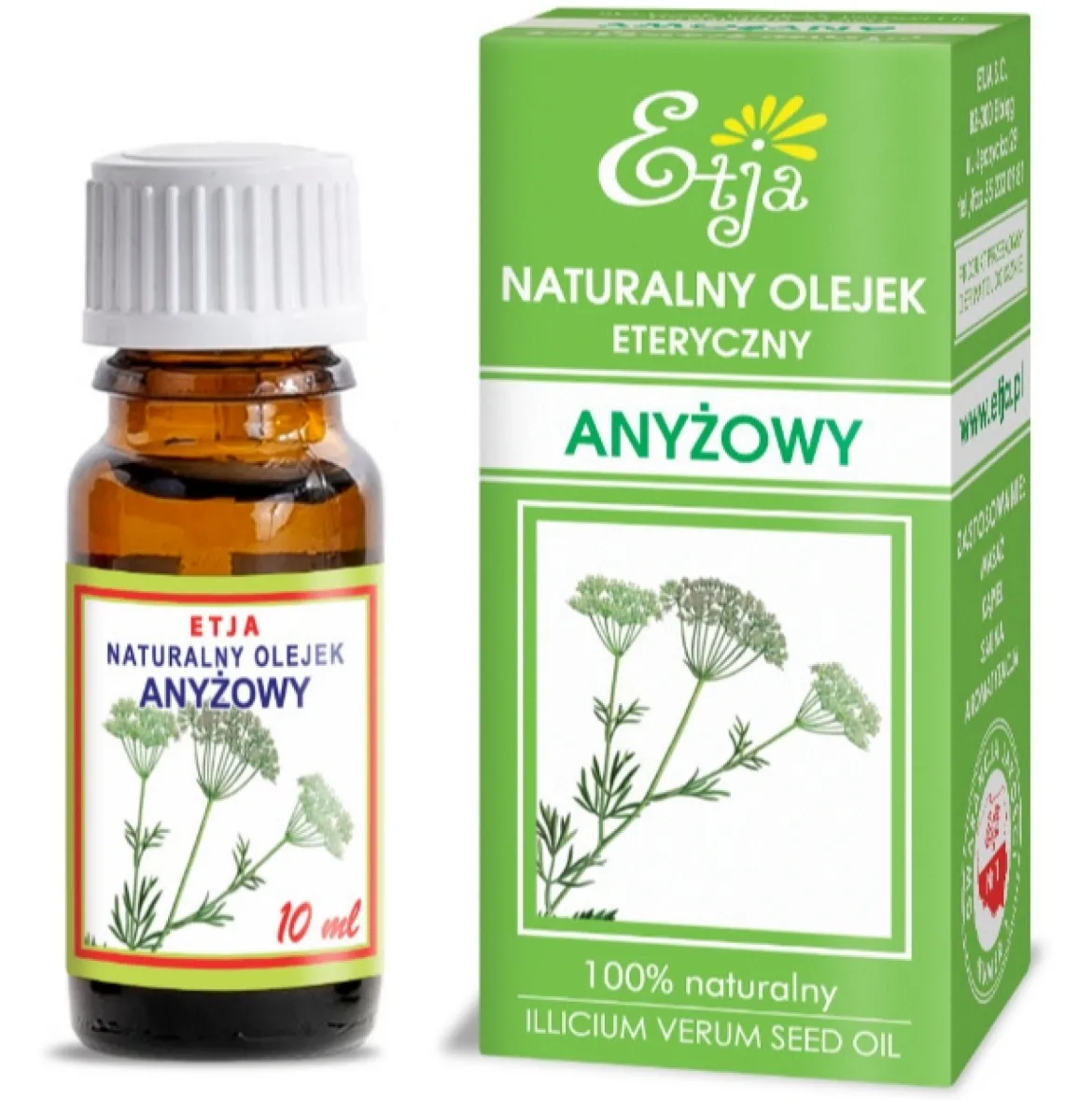 Olejek Anyżowy 10ml Etja