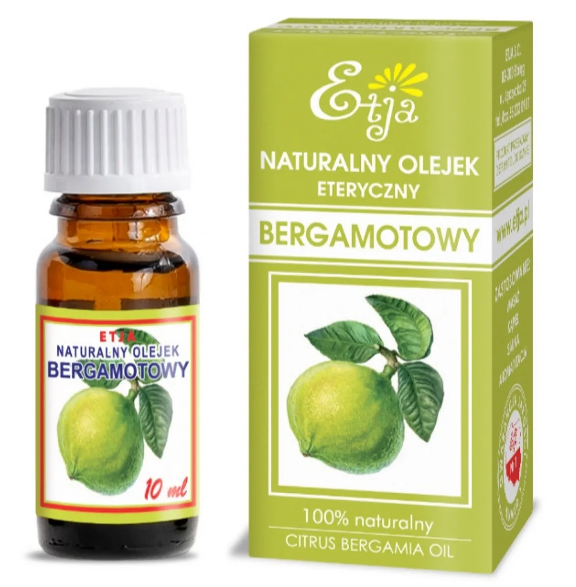 Olejek Bergamotowy 10ml Etja