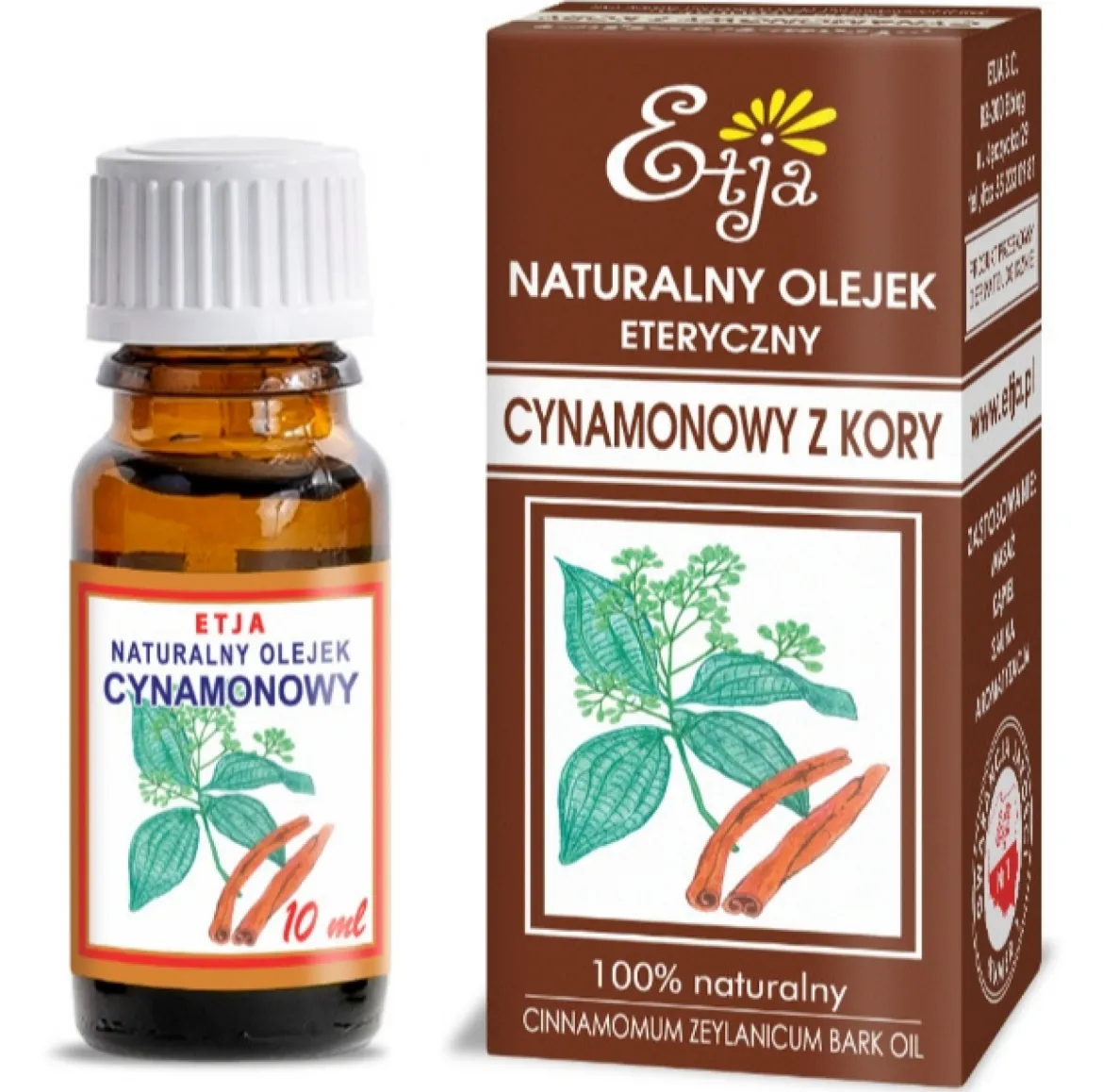 Olejek Cynamonowy 10ml Etja