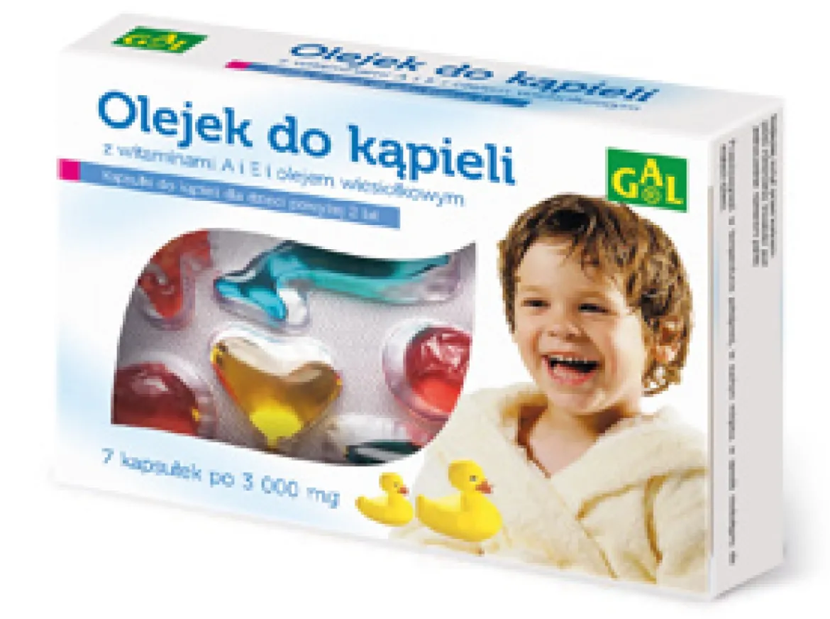 Olejek do kąpieli dla dzieci 7 szt. GAL