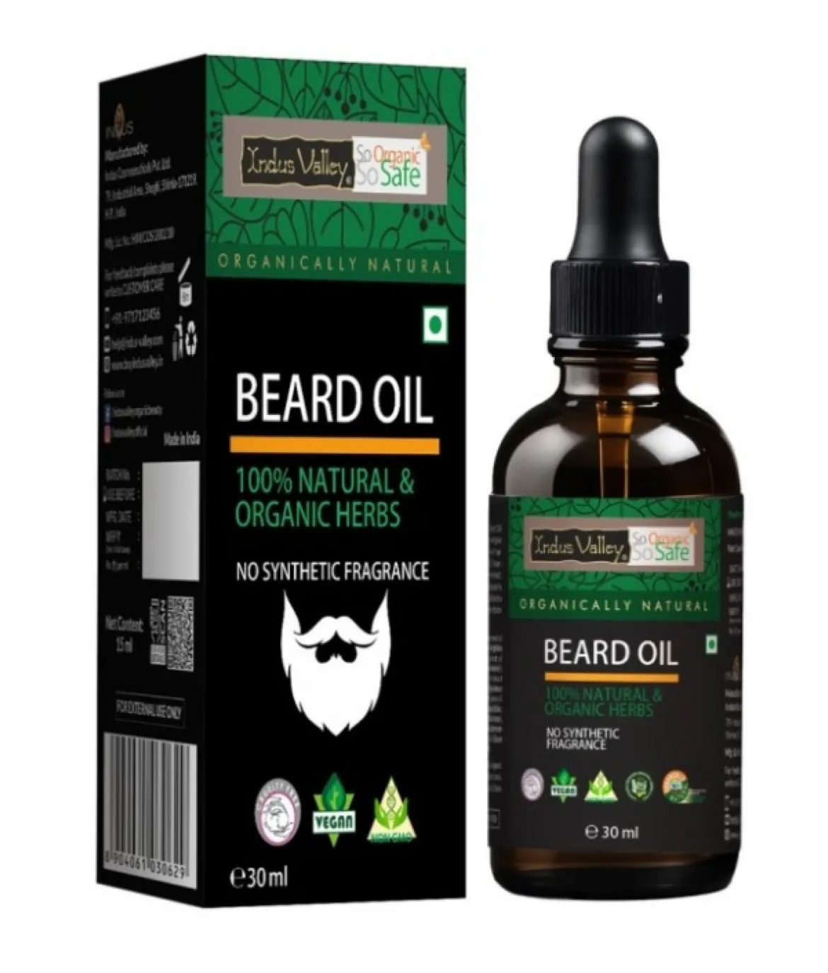 Olejek do pielęgnacji brody 30ml Indus Valley