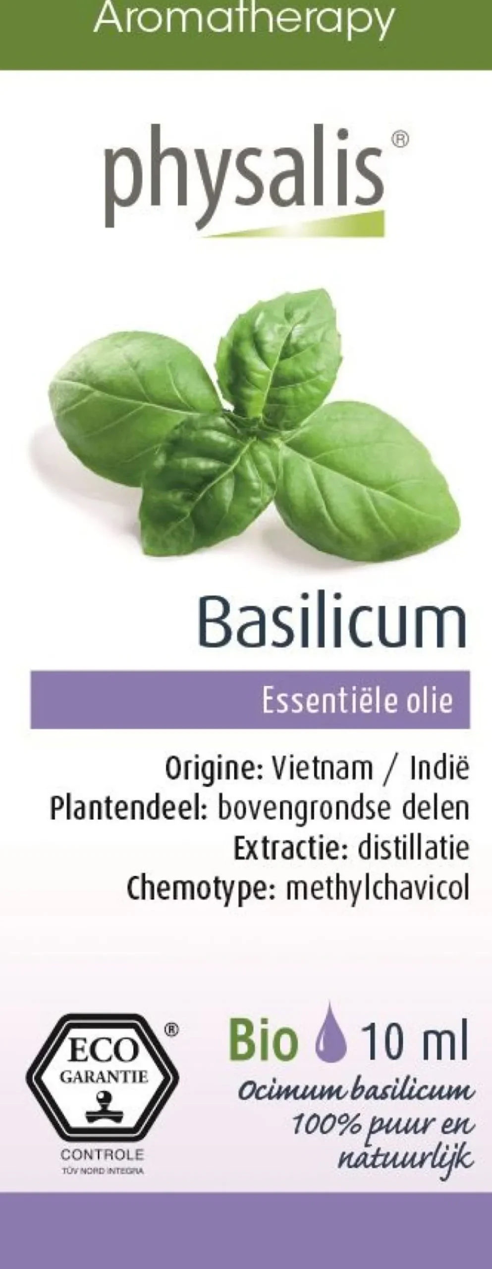 Olejek Eteryczny Bazylia Pospolita EKO 10ml Physalis