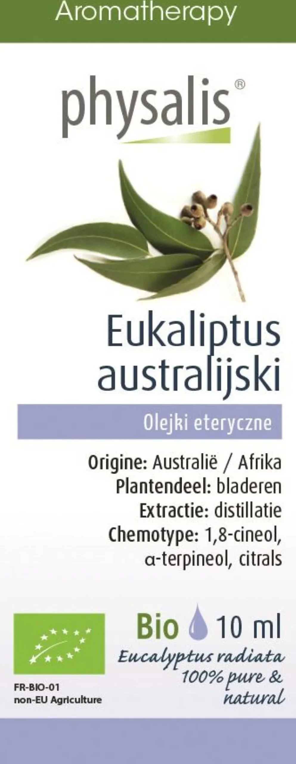 Olejek Eteryczny Eukaliptus Austarlijski 10ml Physalis